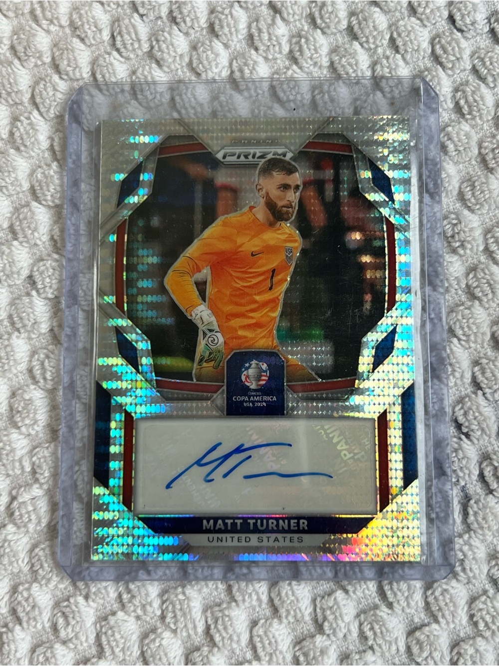 Panini USA Matt Turner Autographed Card